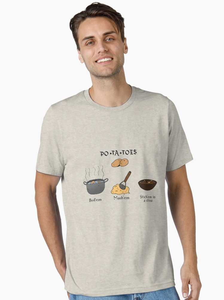 Thumbnail 2 of 7, Essential T-Shirt, PO-TA-TOES designed and sold by christopper.