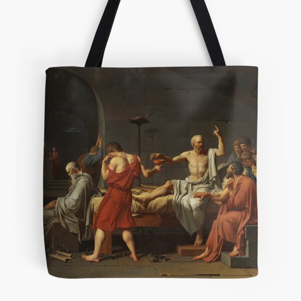 Artikelvorschau, Der Tod des Sokrates - Jacques-Louis David entworfen und verkauft von themasters.