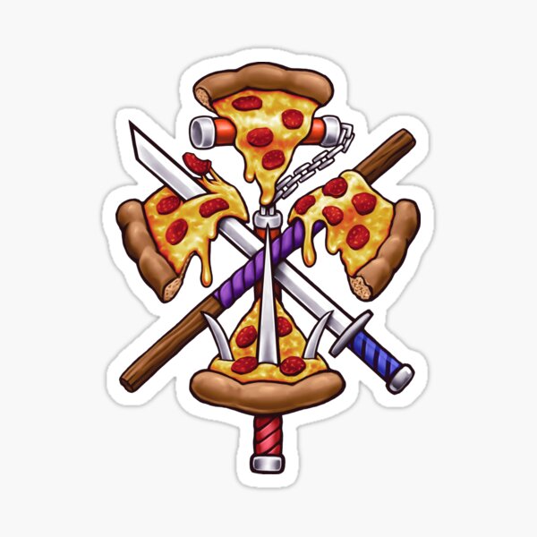 Aperçu de l'œuvre Ninja Pizza créée et vendue par c0y0te7.