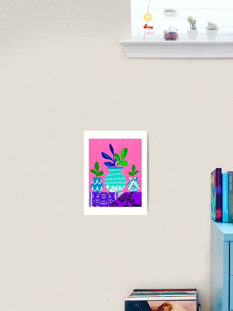 Imagen 2 de 3, Lámina artística con la obra Bodegón con plantas, diseñada y vendida por TabithaBianca.