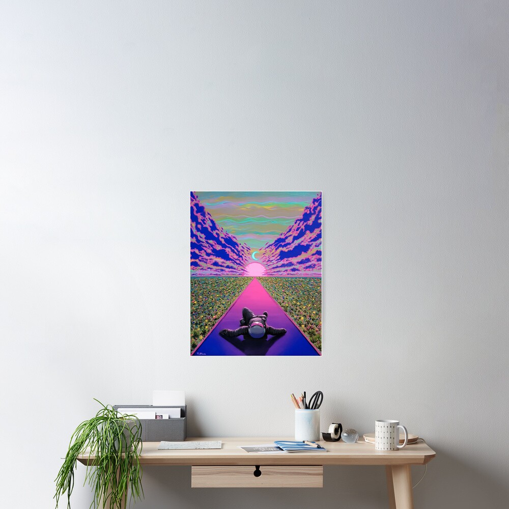 Vista previa del artículo con la obra «Póster», diseñado y vendido por flooko.