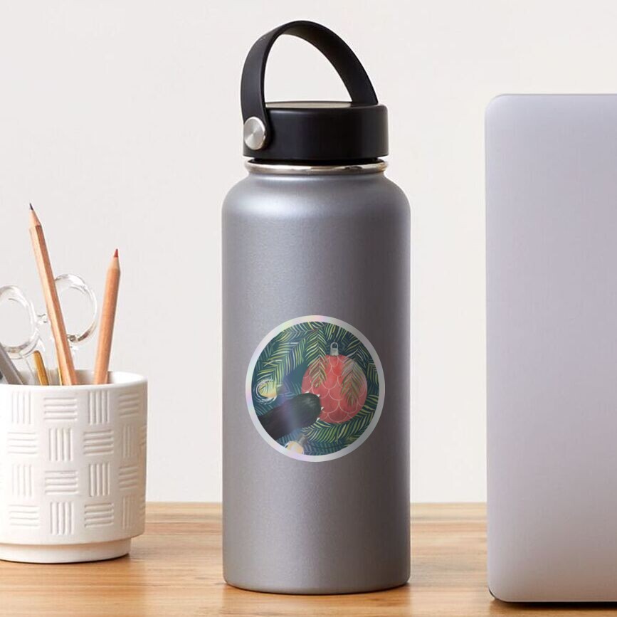 Aperçu de l'œuvre Sticker holographique créée et vendue par littleclyde.