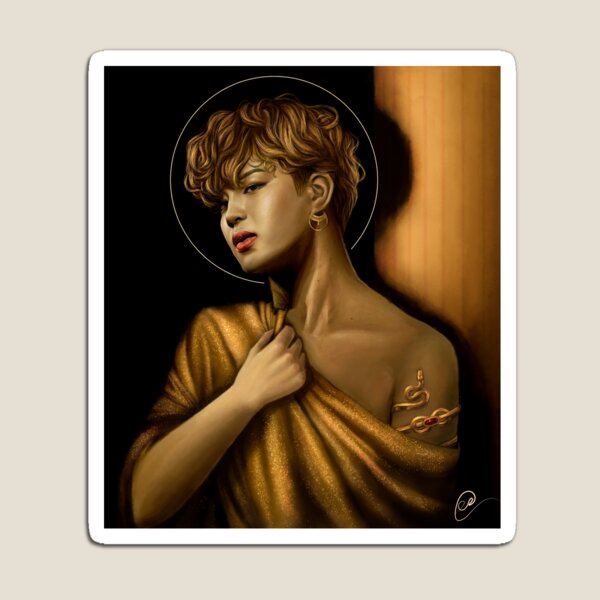 Aperçu de l'œuvre Jimin en peinture d'Adonis créée et vendue par XP's Art Page.