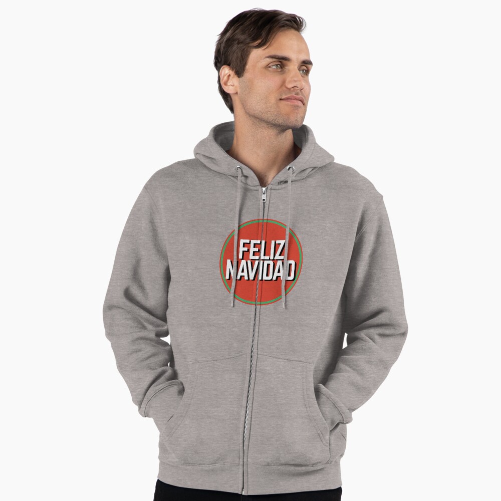 Vista previa del artículo con la obra «Sudadera con capucha y cremallera», diseñado y vendido por Lightfield.