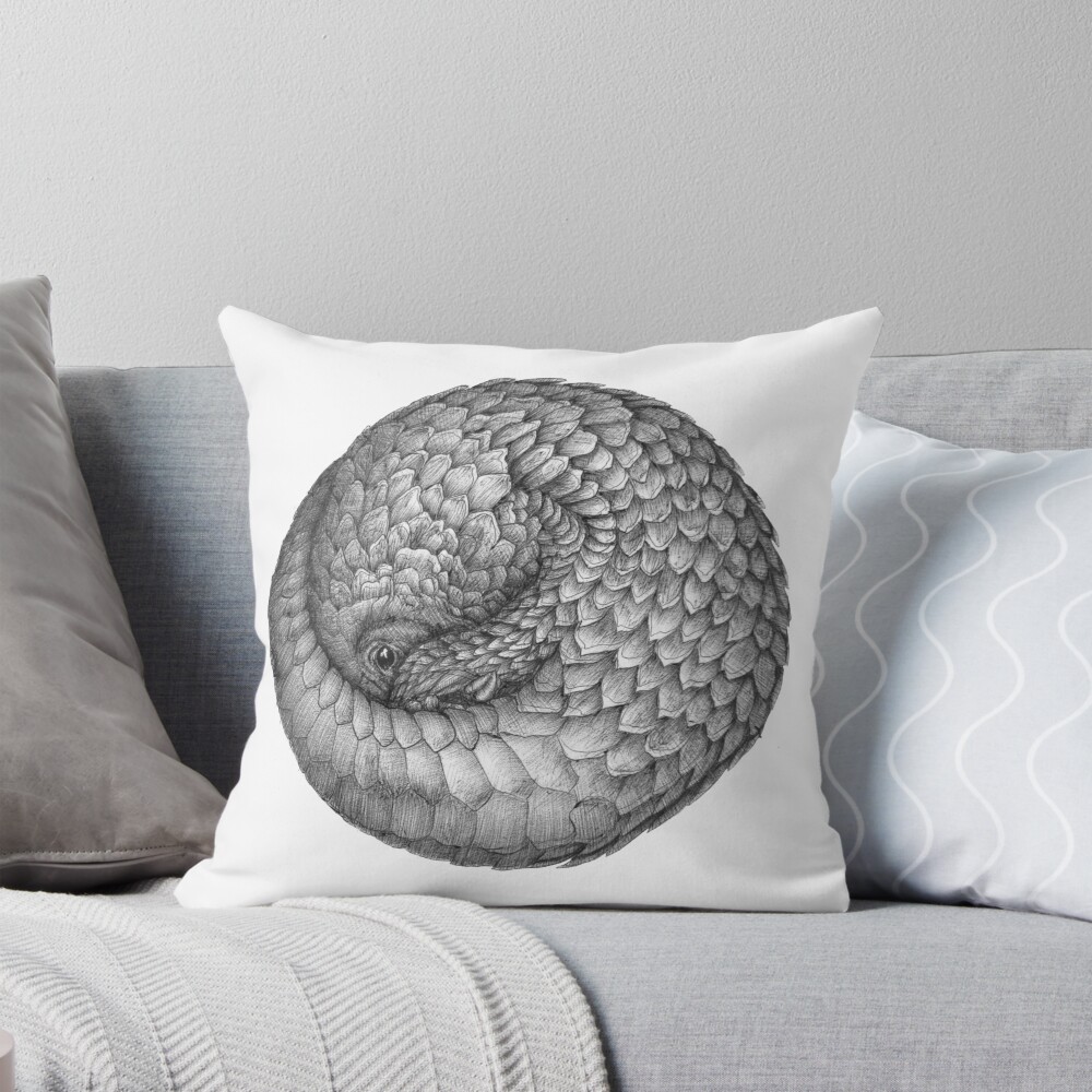 Item preview, Throw Pillow designed and sold by ECMazur Art.