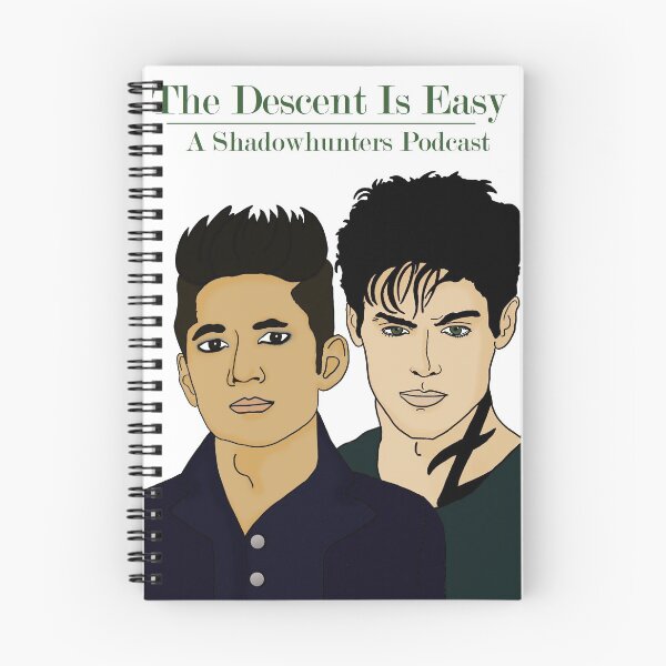 Aperçu de l'œuvre Podcast La descente est facile - Alec Lightwood et Magnus Bane, Malec, Shadowhunters (tDiE) créée et vendue par Michelle Misfit .