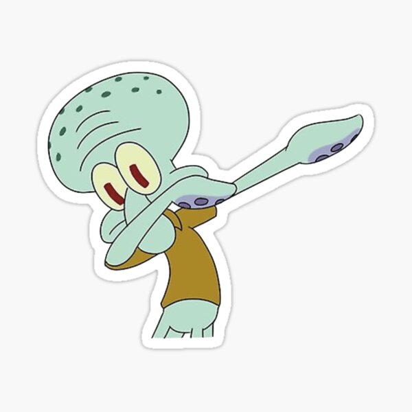 Aperçu de l'œuvre Squidward Dab créée et vendue par trendsonpoint.