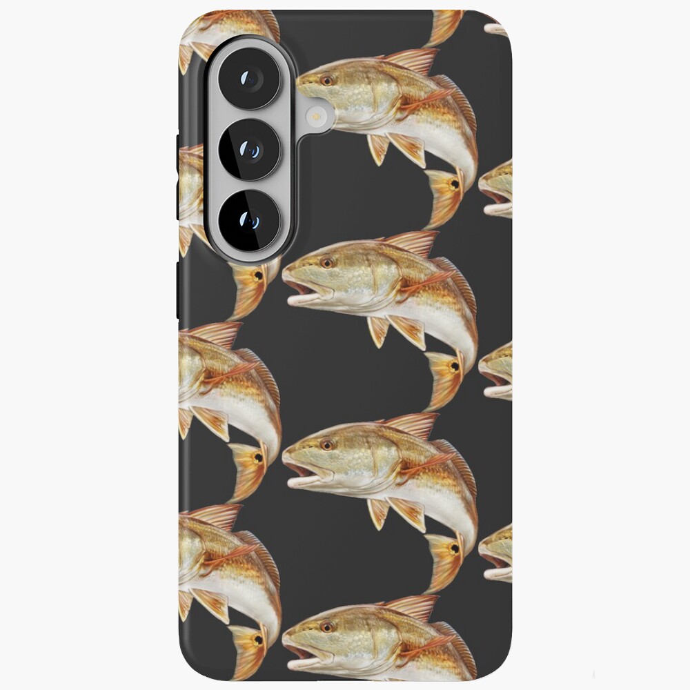 Vista previa del artículo con la obra «Funda resistente para Samsung Galaxy», diseñado y vendido por fishindecals.