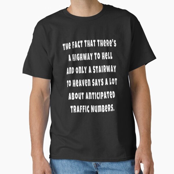 Item preview, Hay un diseño de regalo de autopista al infierno designed and sold by fantasticdesign.