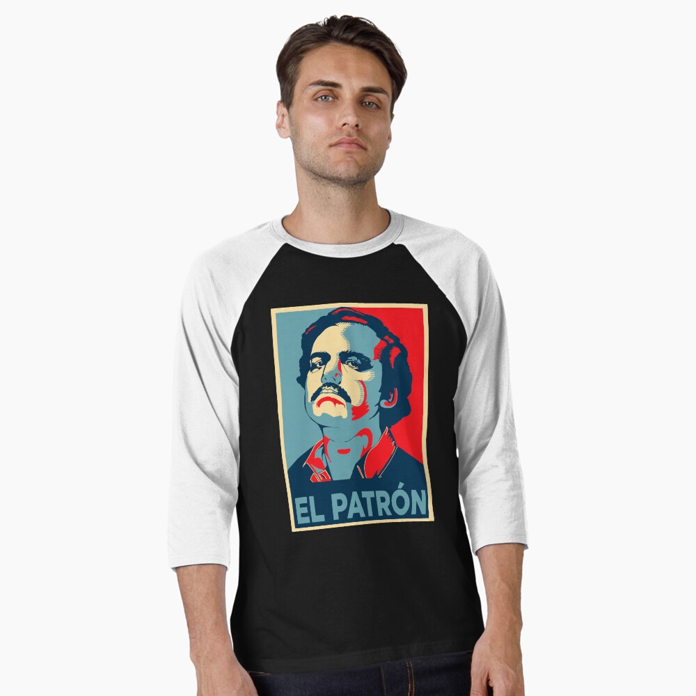 Vista previa del artículo con la obra «Camiseta ¾ estilo béisbol», diseñado y vendido por Douglas Marques.