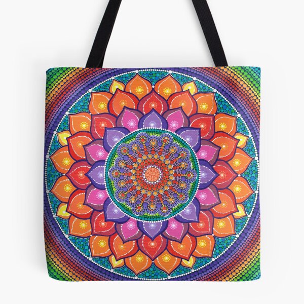 Item preview, Mandala de loto arcoiris designed and sold by Elspeth McLean.