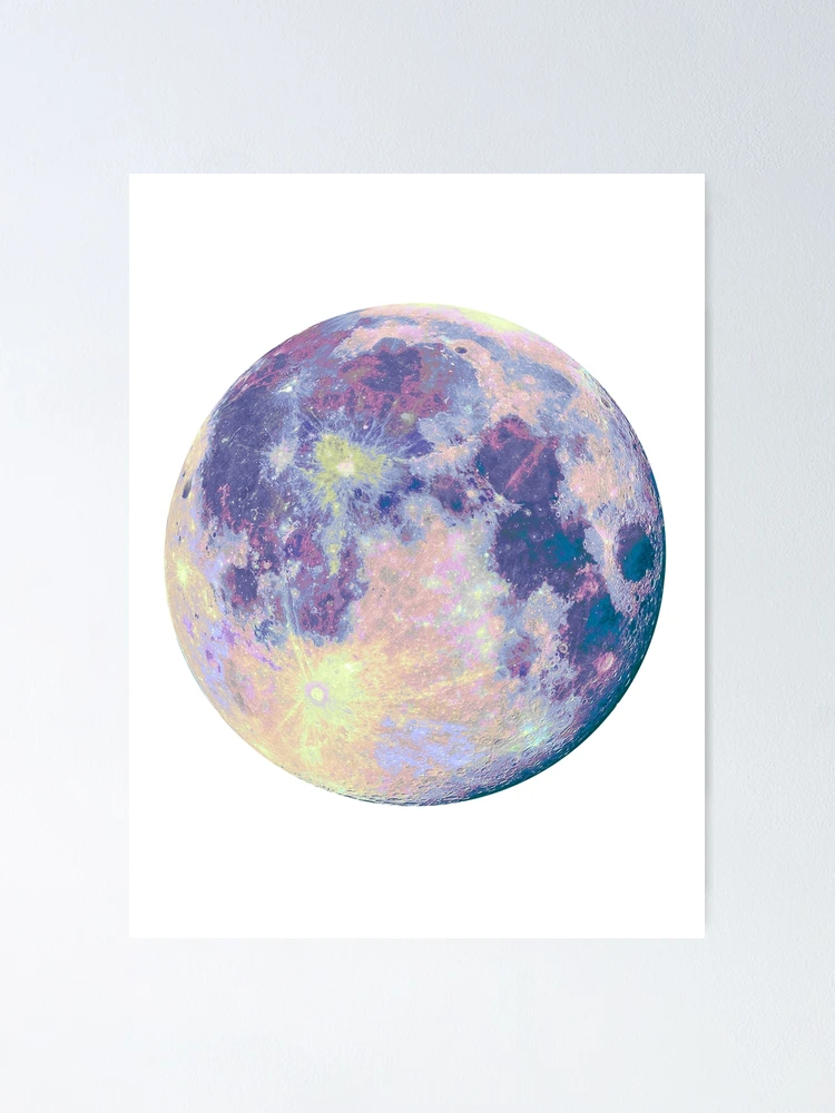 Thumbnail 1 of 3, Poster, Moon designed and sold by MartaOlgaKlara.
