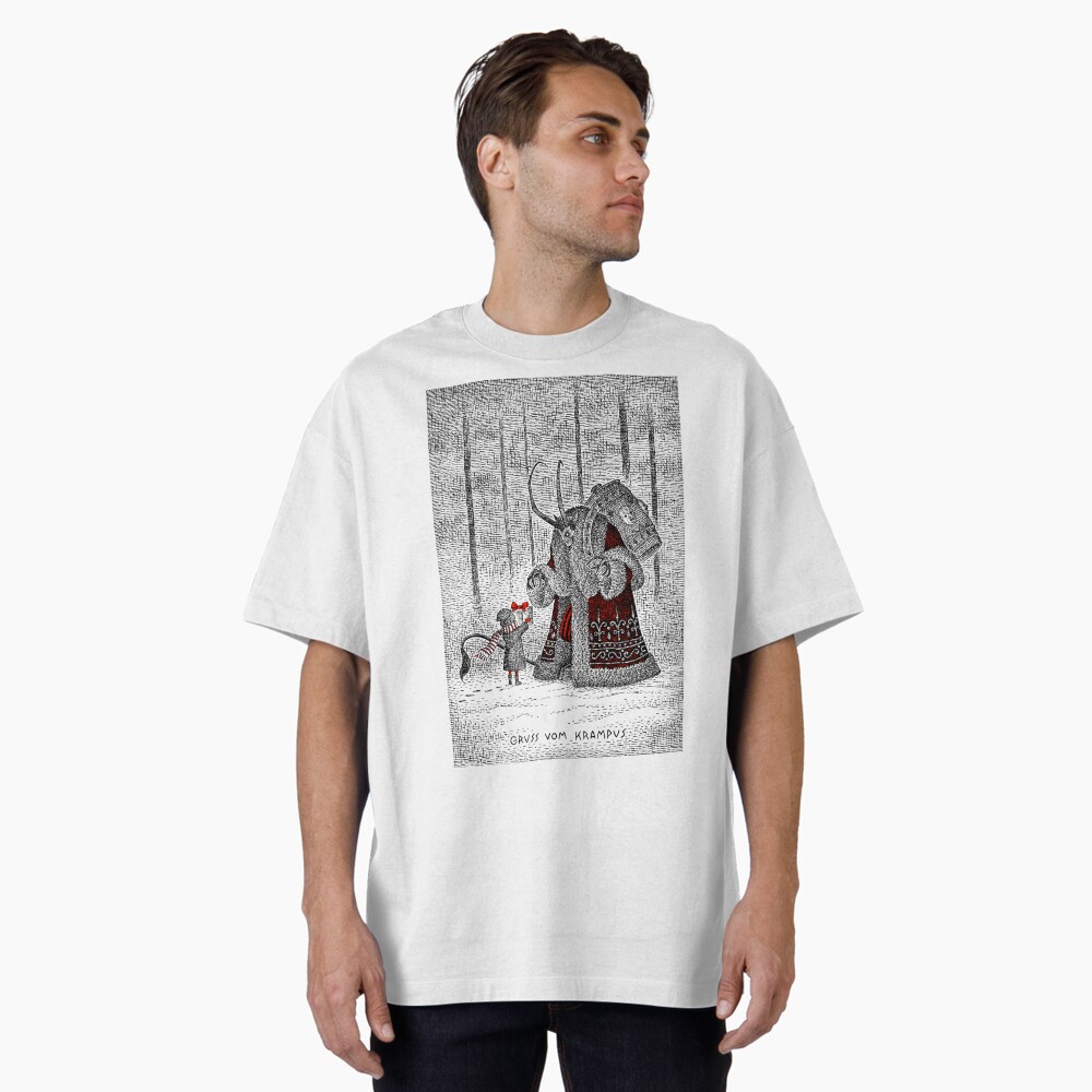 Vista previa del artículo con la obra «Camiseta oversize», diseñado y vendido por JELarson.