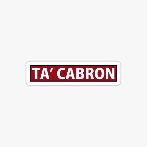 Item preview, TA CABRON - Diseño mexicano designed and sold by estudio3e.