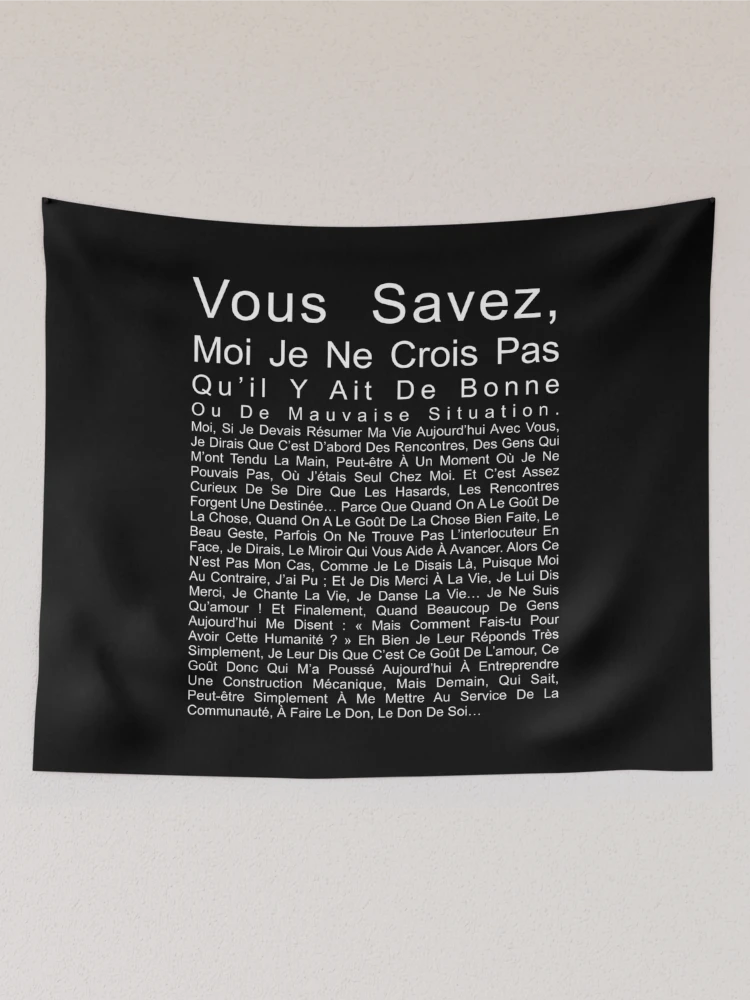 Aperçu 2 sur 3. Tentures avec l'œuvre Monologue d'Otis créée et vendue par Martinsen.
