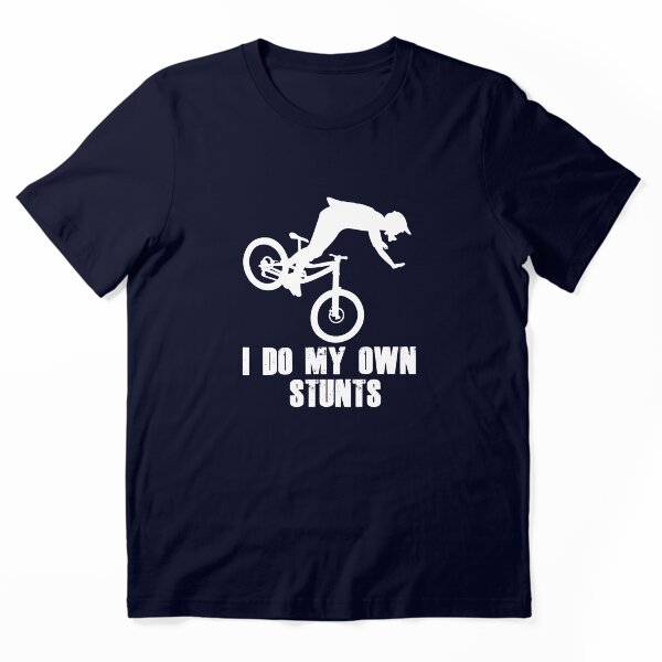 Item preview, Hago mis propias acrobacias ¡Regalos divertidos de ciclismo de montaña / MTB para ciclistas! designed and sold by chriswilson111.