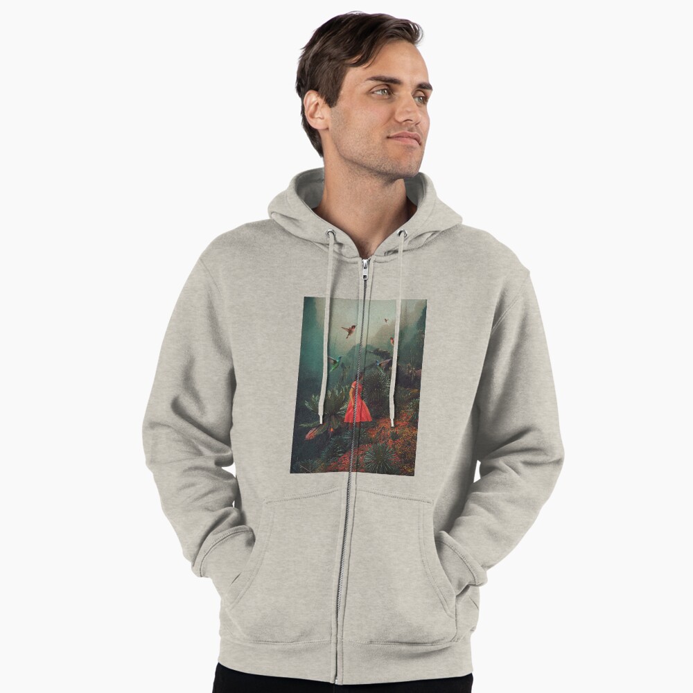 Item preview, Zipped Hoodie designed and sold by FrankMoth.