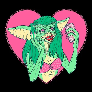 Imagen de la obra Greta el Gremlin de martazubieta