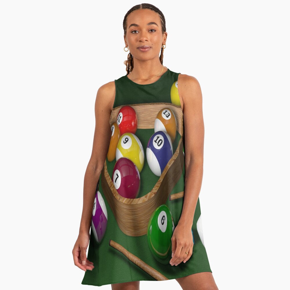 Vista previa del artículo con la obra «Vestido acampanado», diseñado y vendido por RedVico.