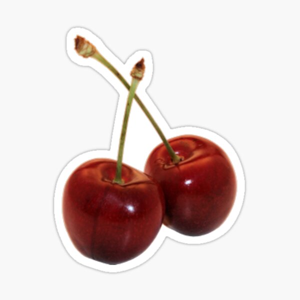 Artikelvorschau, Doppelkirsche. entworfen und verkauft von stickerific.