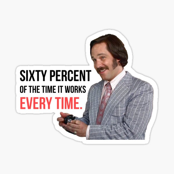 Item preview, El presentador Will Ferrell Paul Rudd El sesenta por ciento del tiempo designed and sold by hughhhogan.