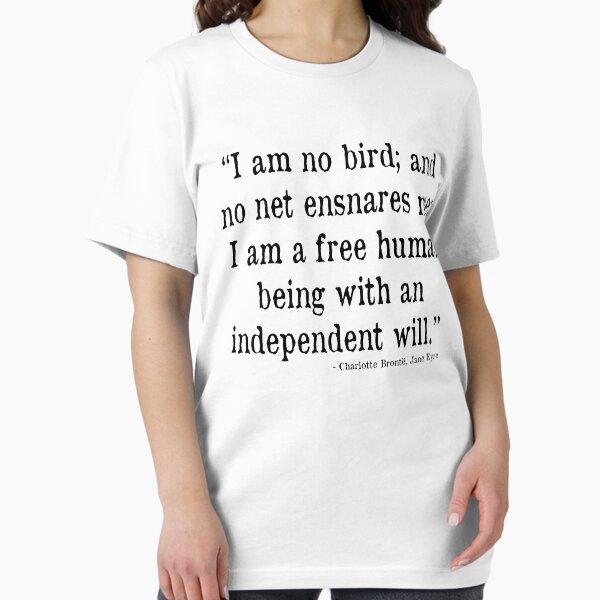 Item preview, Jane Eyre, cita gratuita de ser humano designed and sold by Hoorahville.