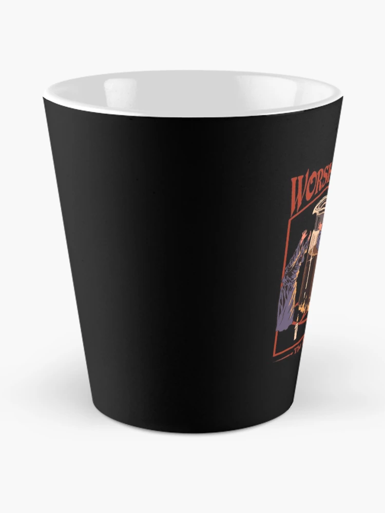 Aperçu 2 sur 4. Mug à café avec l'œuvre Café de culte créée et vendue par Steven Rhodes.