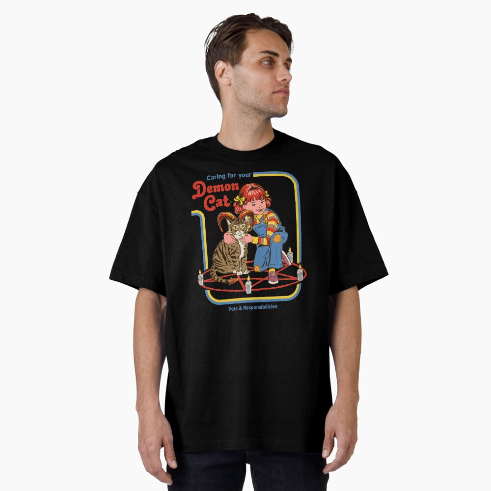 Vista previa del artículo con la obra «Camiseta oversize», diseñado y vendido por Steven Rhodes.