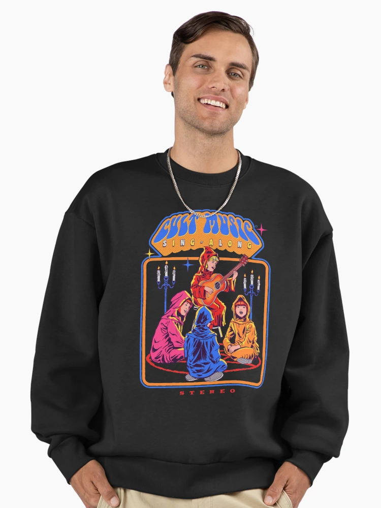 Imagen 2 de 6, Sudadera oversize prémium con la obra Música de canto cantar, diseñada y vendida por Steven Rhodes.