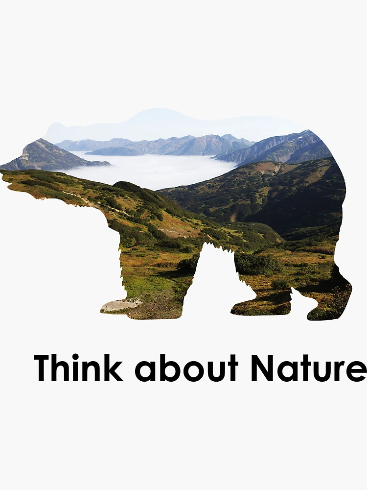 Imagen 3 de 3, Pegatina con la obra Naturaleza, diseñada y vendida por Dmitriy Novikov.