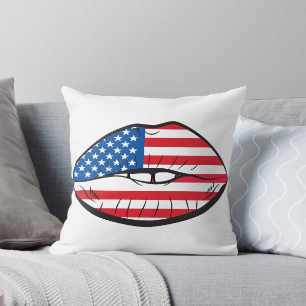 Item preview, All American Patriot Lips USA Patriot Flag Lips designed and sold by oberdoofus.