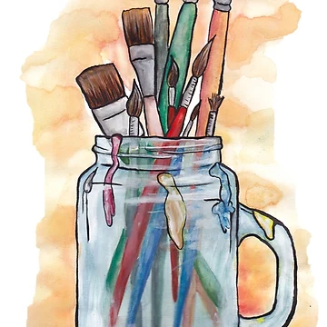 Artwork thumbnail, Paint Brushes by LeighsDesigns