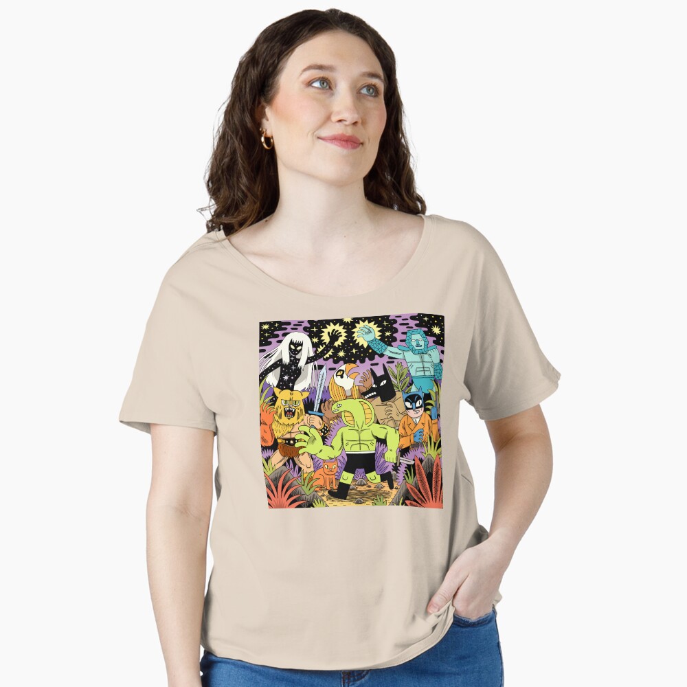 Aperçu de l'œuvre T-shirt coupe relax créée et vendue par jackteagle.