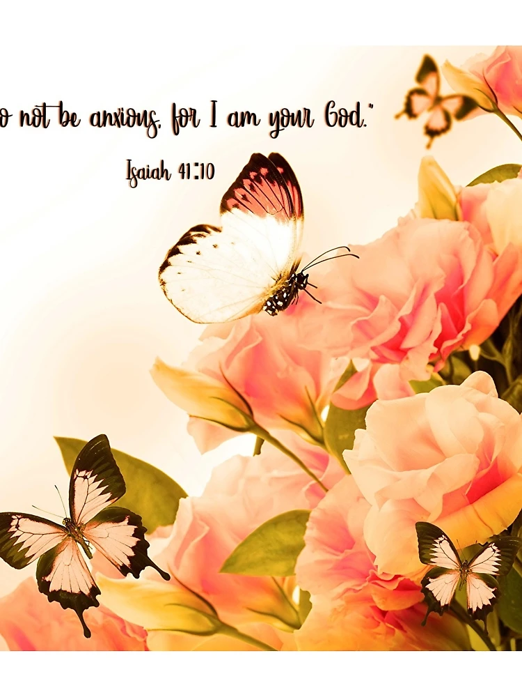 Thumbnail 3 of 3, Scarf, Isaiah 41:10 designed and sold by Sammiamk.