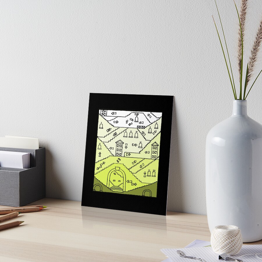 Item preview, Art Board Print designed and sold by TurtlefrogShirt.
