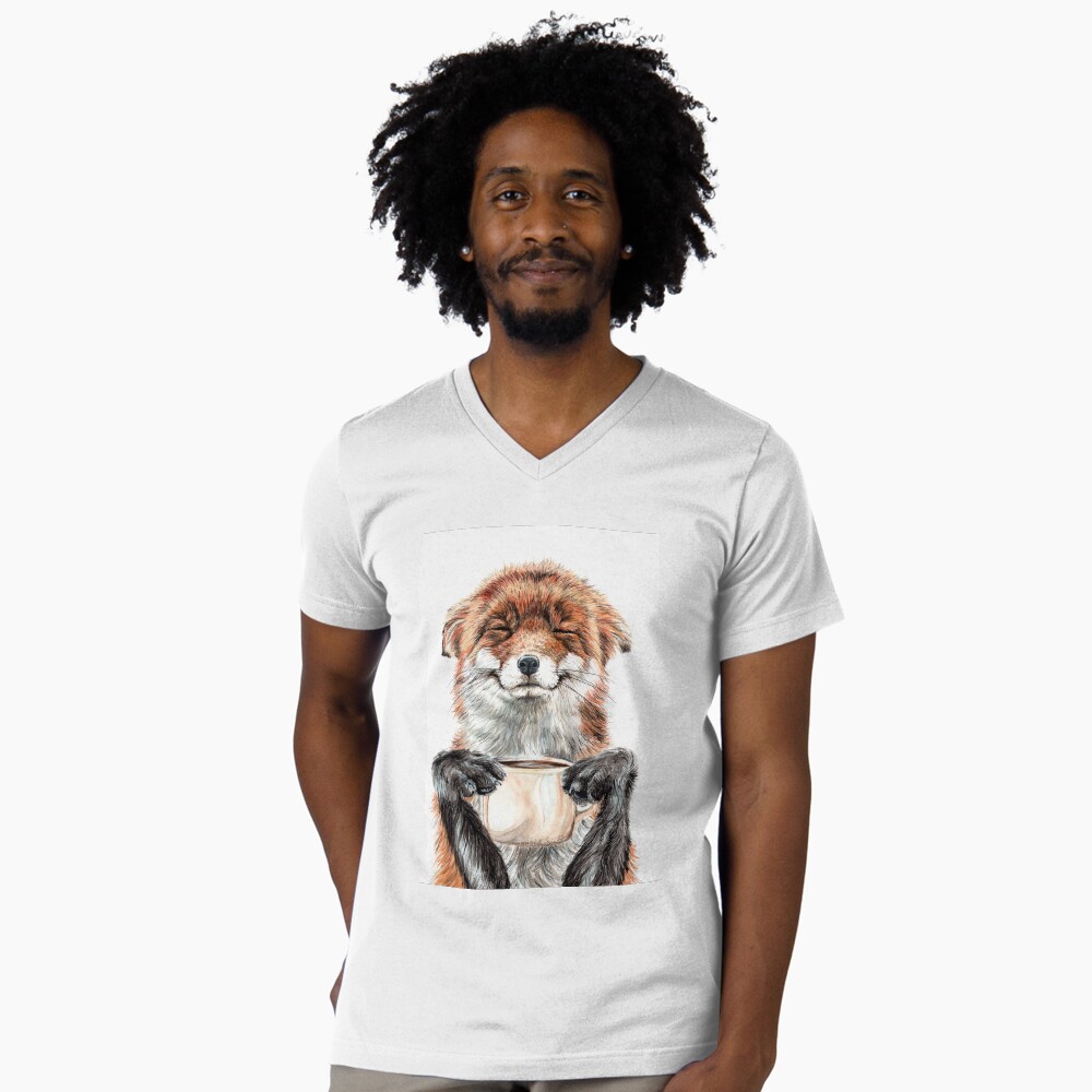 Aperçu de l'œuvre T-shirt col V créée et vendue par HollySimental.
