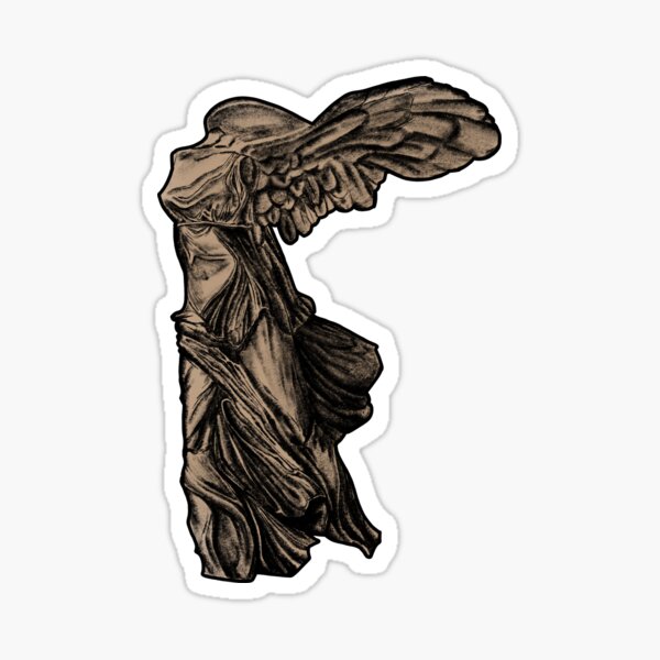 Aperçu de l'œuvre Sculpture de la Victoire de Samothrace | Histoire de l'art créée et vendue par ArtbyAbbyLamdan.