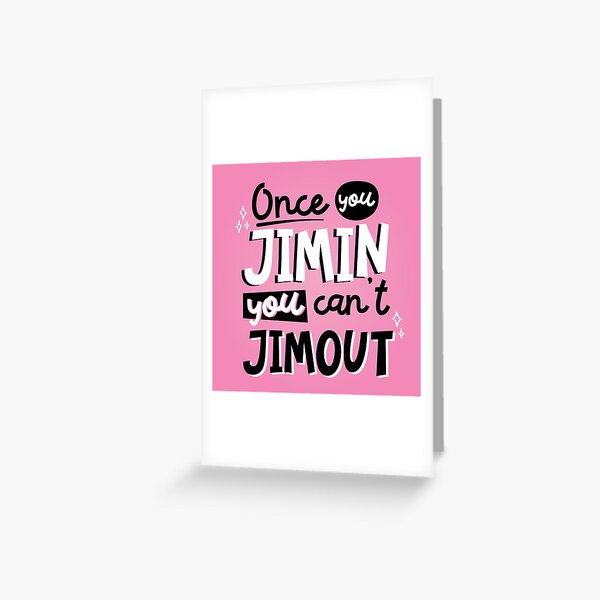 Item preview, Una vez que JIMIN no puedes JIMOUT designed and sold by namjoonstrash.