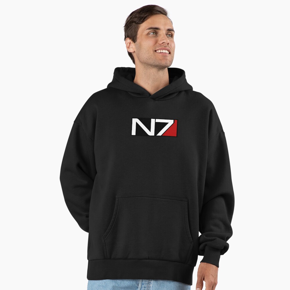 Vista previa del artículo con la obra «Sudadera con capucha oversize prémium», diseñado y vendido por TheHotdish.