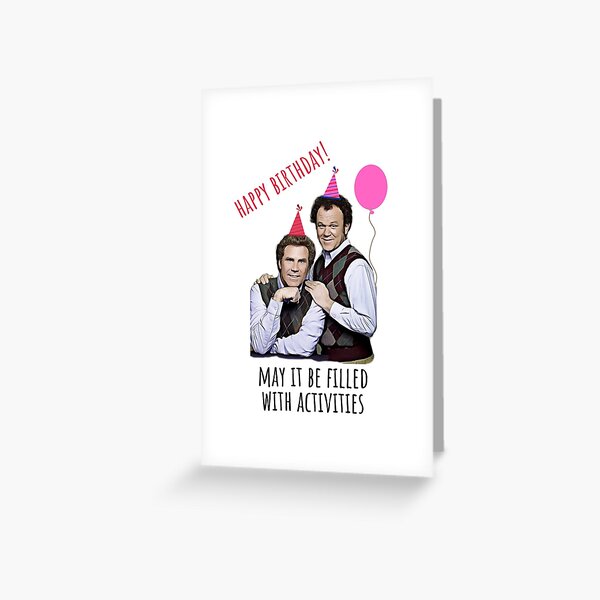 Aperçu de l'œuvre Joyeux anniversaire, Demi-frères, The Step Brothers, Brennan Huff, Dale Doback, cadeau, cadeau, idées créée et vendue par avit1.