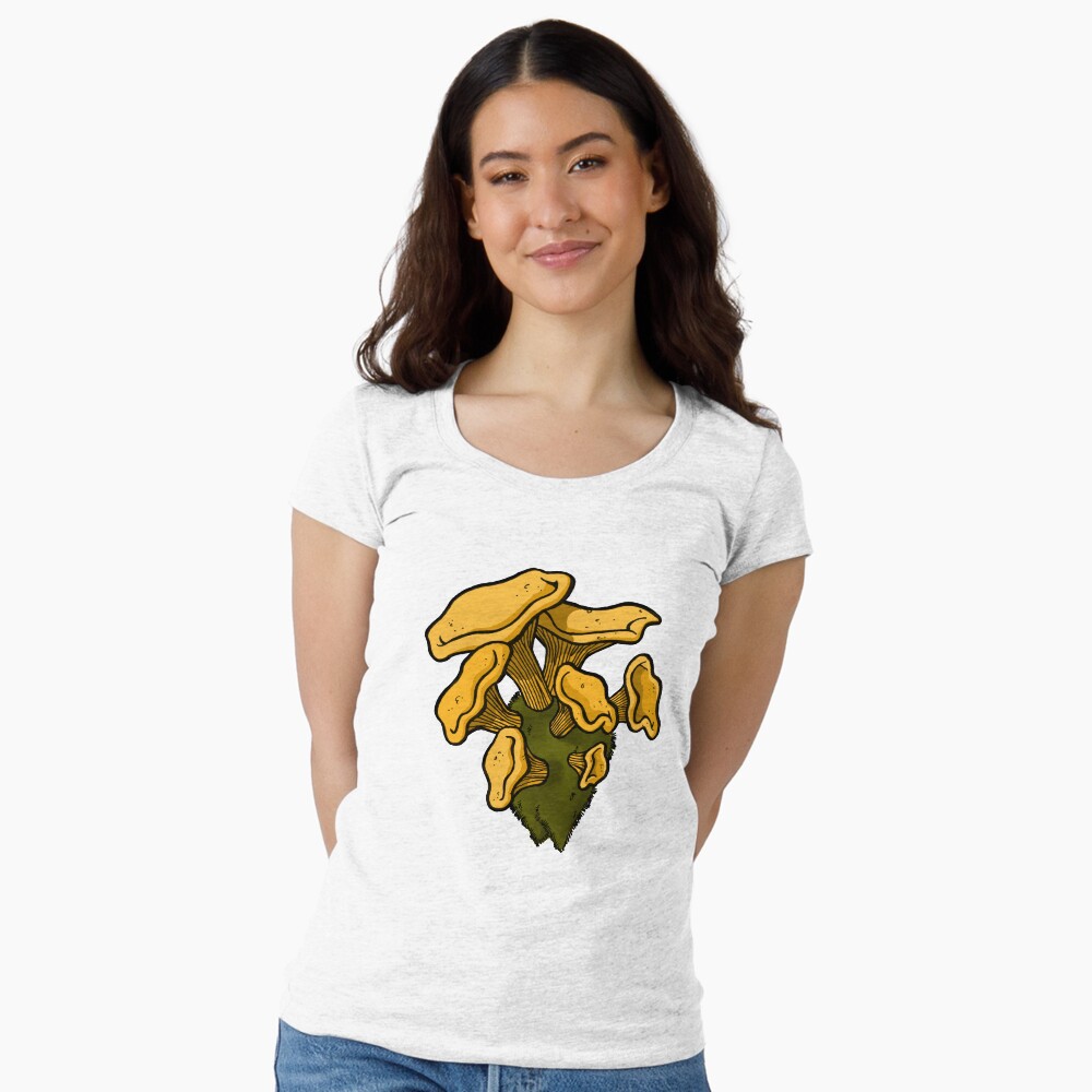 Aperçu de l'œuvre T-shirt échancré créée et vendue par Kristel Mallet.