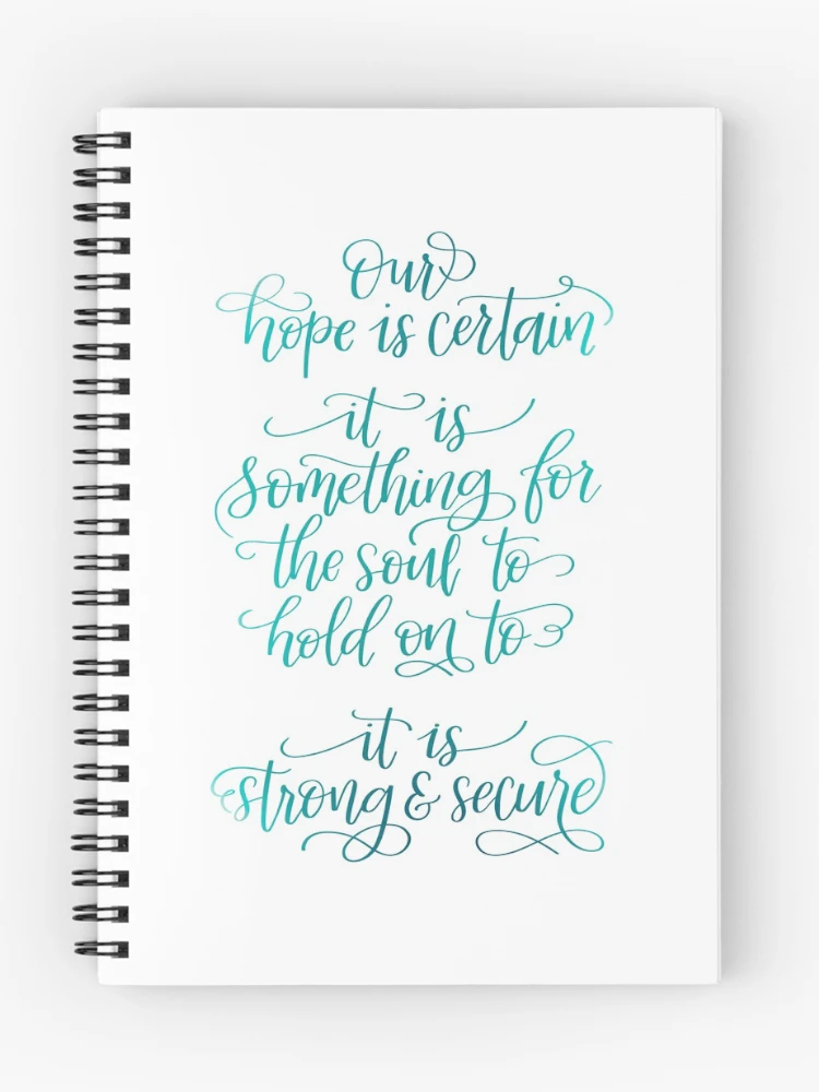 Thumbnail 1 of 3, Journal, Hope designed and sold by Rebecca Claire Designs.