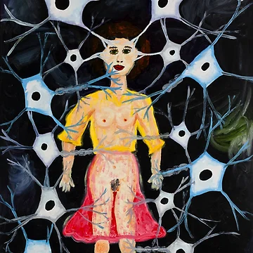 Artwork thumbnail, Raw Nerve 1 by JDLPaintings