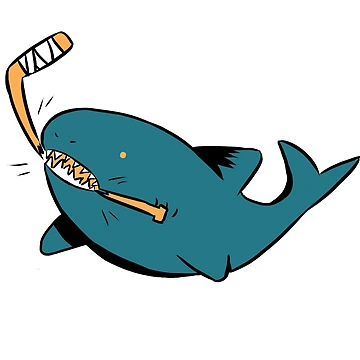 Artwork thumbnail, a san jose shark by ninjaomelet