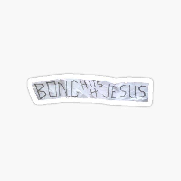 Aperçu de l'œuvre Bong Hits for Jesus créée et vendue par elysegiede.