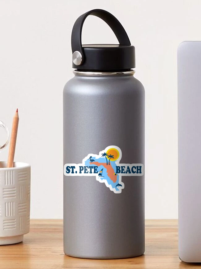 Thumbnail 1 of 3, Sticker, St. Pete Beach. designed and sold by America Roadside..