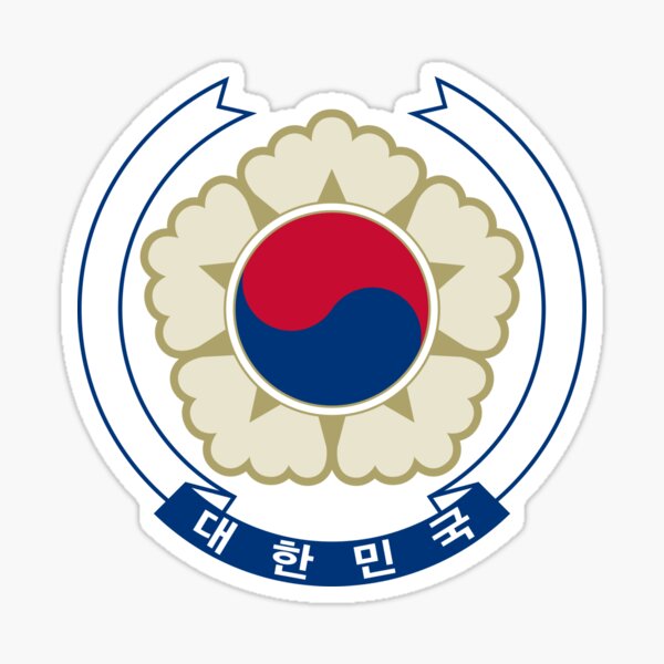 Item preview, Emblema de Corea del Sur designed and sold by abbeyz71.