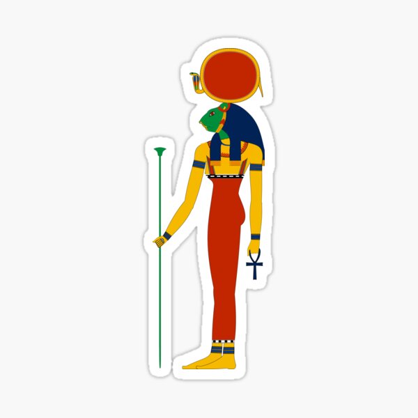 Aperçu de l'œuvre Sekhmet | Dieux égyptiens, déesses et divinités créée et vendue par FreshThreadShop.
