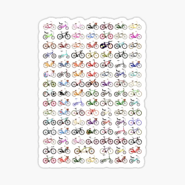 Aperçu de l'œuvre Vélos créée et vendue par Andy Scullion.
