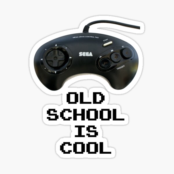 Item preview, La vieja escuela es genial - Mega Drive designed and sold by iHux.